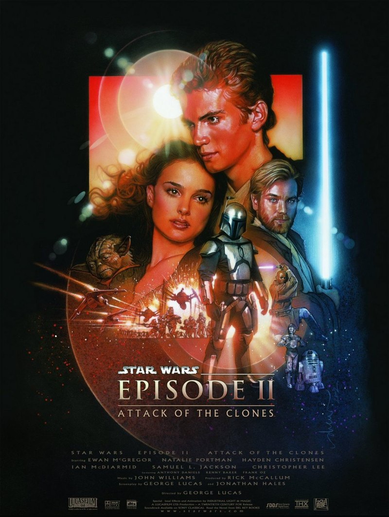 Star wars episode II attaque clones lucas