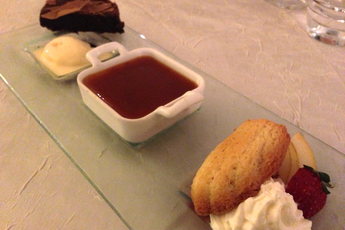 Brunoise trio desserts