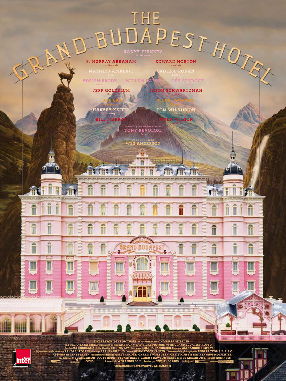 The grand budapest hotel wes anderson