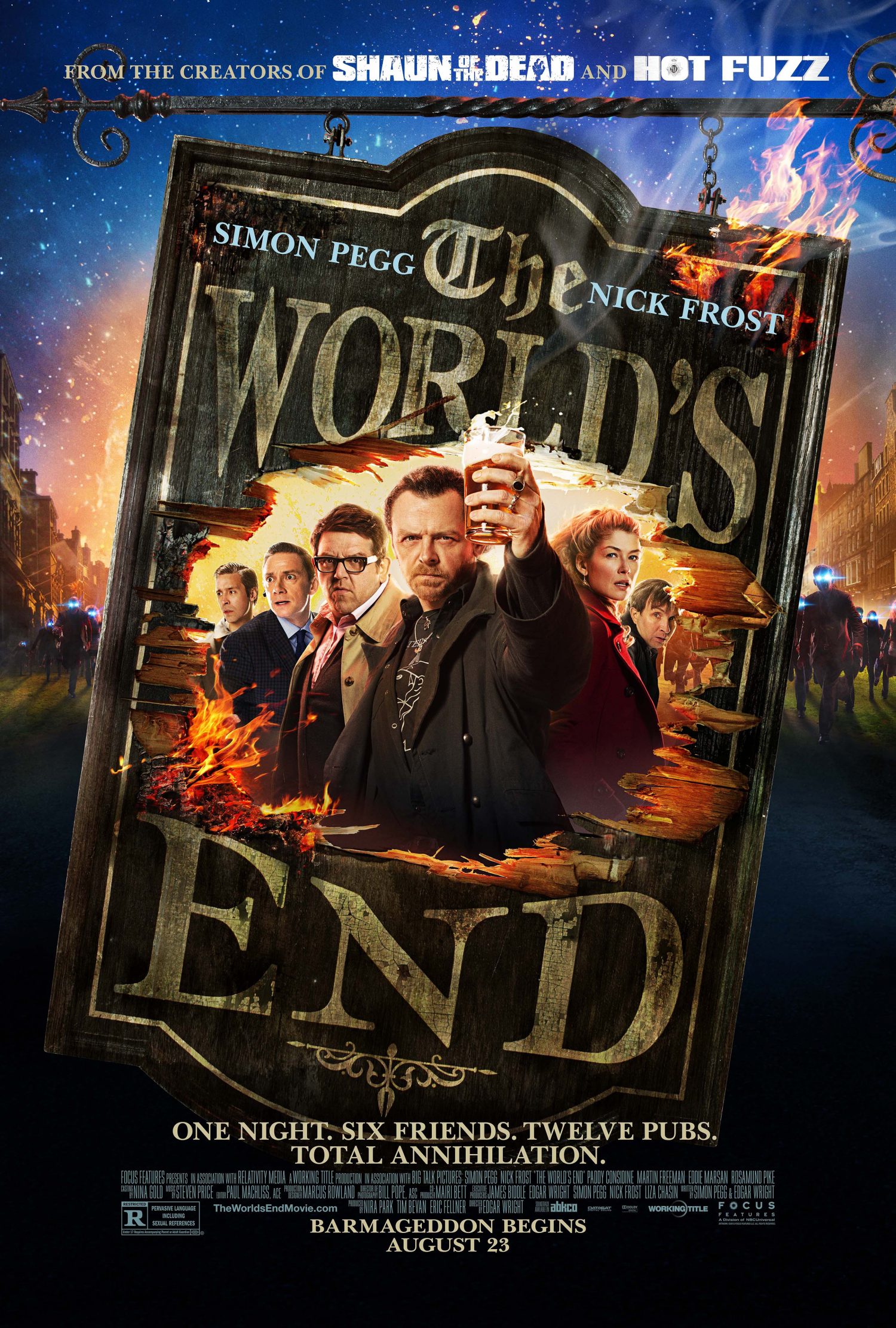Le Dernier Pub Avant La Fin Du Monde Streaming Le Dernier Pub avant la fin du monde, Edgar Wright - À voir et à manger